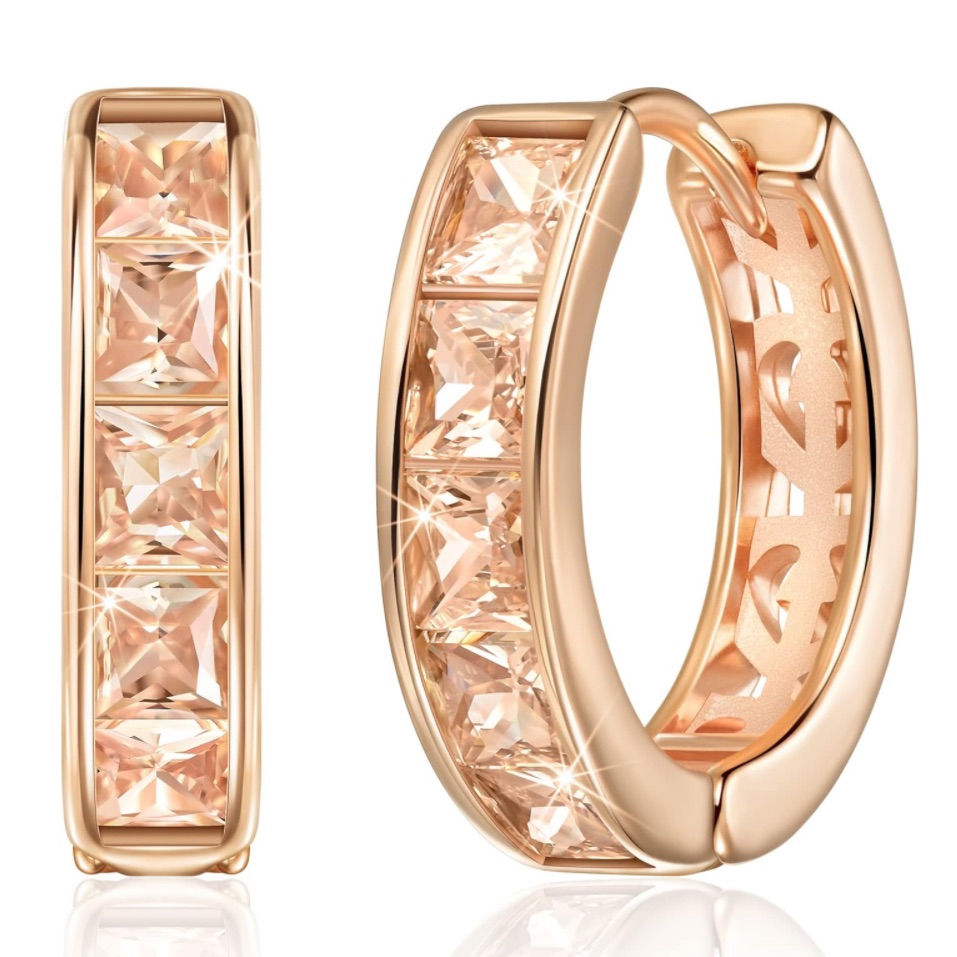 Elegant Gold Hoop Earrings